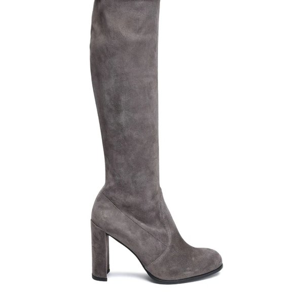Stuart Weitzman Shoes - NWT Stuart Weitzman over-the-knee gray boots